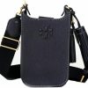 Tory Burch Crossbody Handbags | Tory Burch Women'S Thea Cellphone Crossbody (Black)