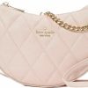 Kate Spade New York Crossbody Handbags | Kate Spade New York Women'S Carey Smooth Leather Quilted Zip Top Crossbody, Conch Pink