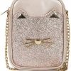 AFKOMST Crossbody Handbags | Cute Crossbody Purse For Teen Girls Sparkly Cat Purse And Small Crossbody Bags For Women Gift With Chain Strap