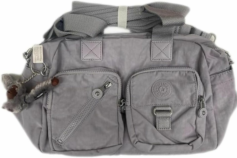 Kipling Crossbody Handbags | Kipling Defea Cross Body (Dove Grey)