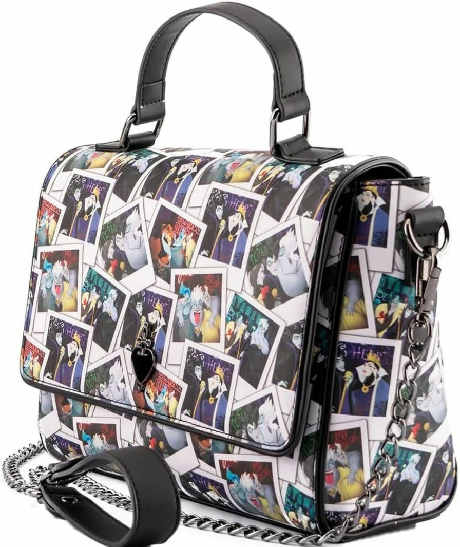 Loungefly Crossbody Handbags | Loungefly Disney Villains Club Crossbody Bag