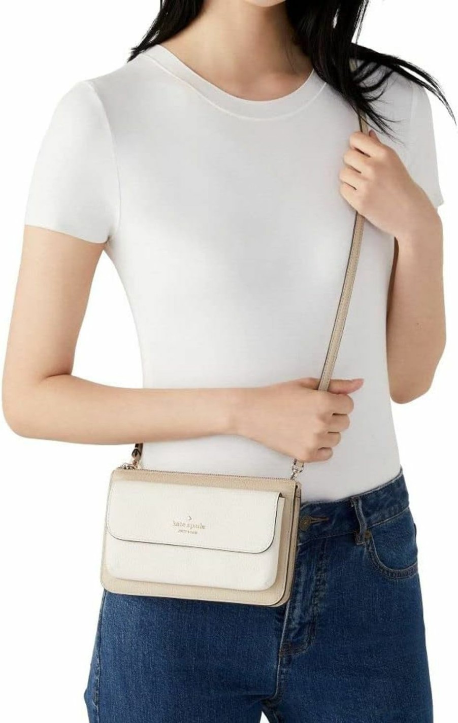 Kate Spade New York Crossbody Handbags | Kate Spade Handbag For Women Leila Small Flap Crossbody Bag