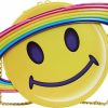 Loungefly Crossbody Handbags | Loungefly Lisa Frank Yellow Rainbow Ring Saturn Crossbody Bag