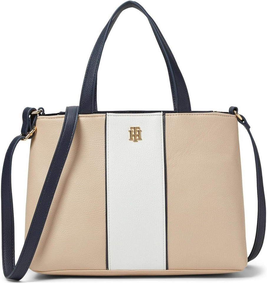 Tommy Hilfiger Crossbody Handbags | Tommy Hilfiger Chloe Ii Convertible Rz Satchel