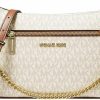 Michael Kors Crossbody Handbags | Michael Michael Kors Jet Set Small Logo Chain Crossbody Bag - Brown