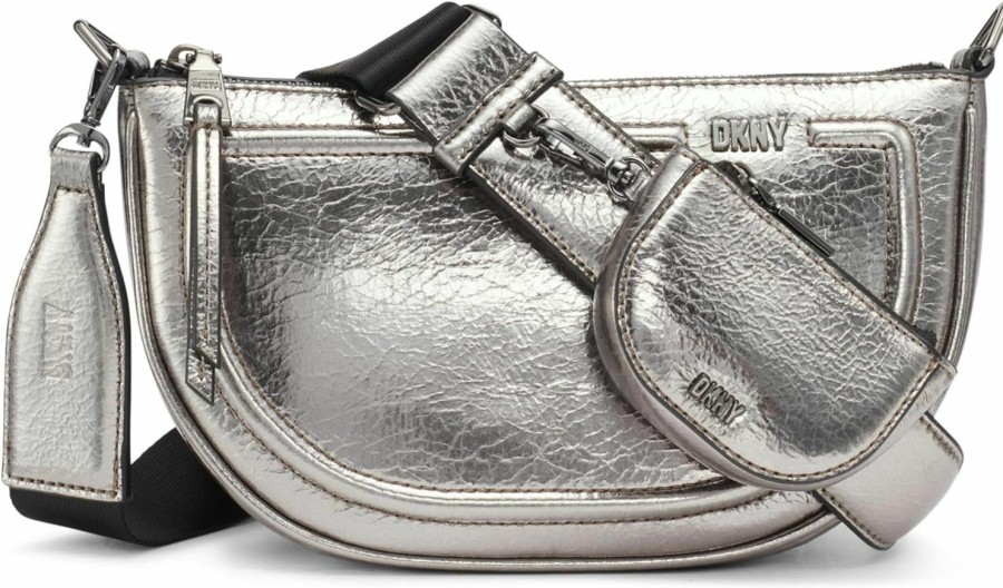 DKNY Crossbody Handbags | Dkny Orion Tz Cbody, Pewter