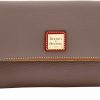 Dooney & Bourke Crossbody Handbags | Dooney & Bourke Handbag, Pebble Grain Foldover Zip Crossbody - Elephant