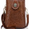 APHISON Crossbody Handbags | Aphison Mini Cell Phone Purse, Leather Small Crossbody Bags For Women, Lightweight Cute Purses