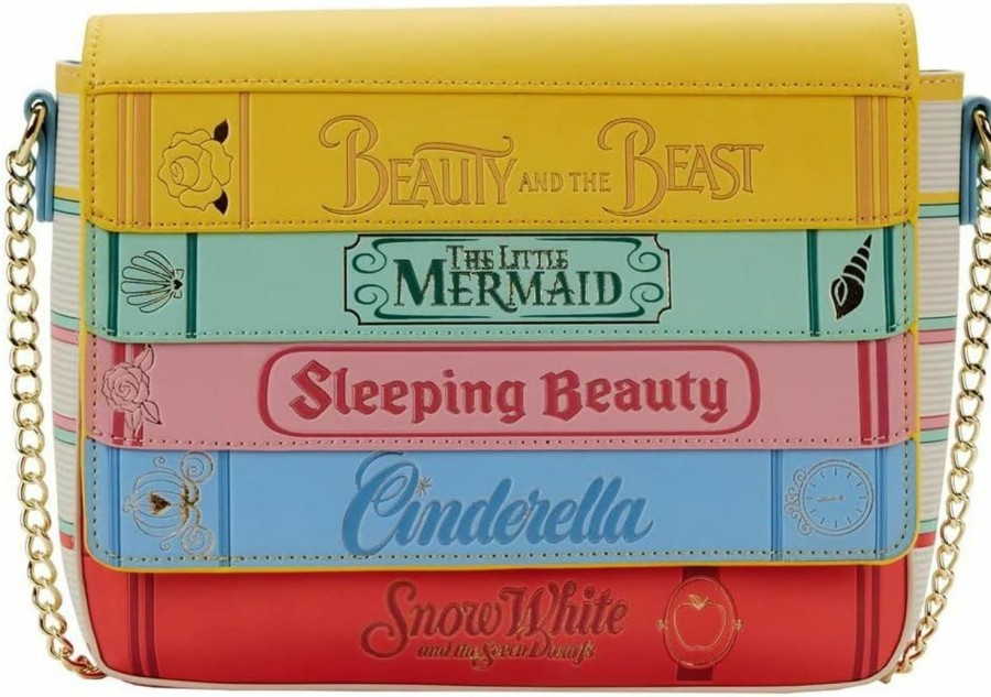 Loungefly Crossbody Handbags | Loungefly Disney Princess Books Classics Cross Body Bag