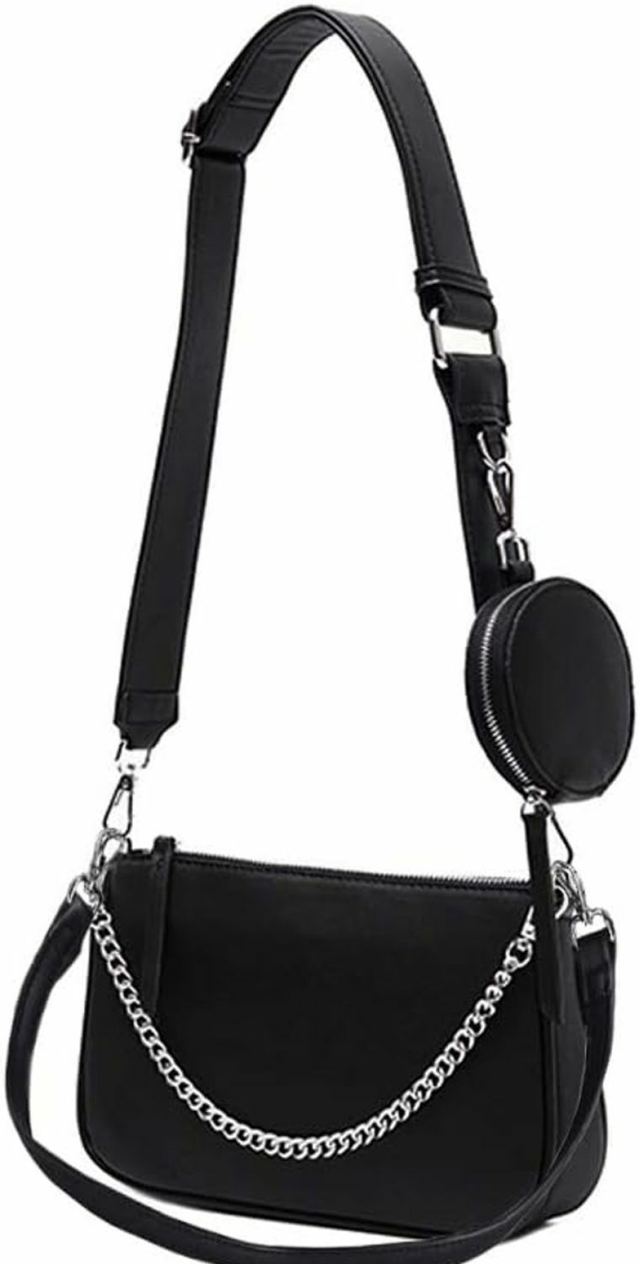 AMHDV Crossbody Handbags | Amhdv Women Multipurpose Crossbody Bags Small Shoulder Bag Fashion 3 In 1 Zip Handbags With Coin Purse