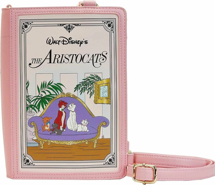 Loungefly Crossbody Handbags | Loungefly Disney Aristocats Book Convertible Crossbody Bag