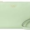 Kate Spade New York Crossbody Handbags | Kate Spade Leila Triple Gusset Crossbody Pebbled Leather Shoulder Bag, Beach Glass