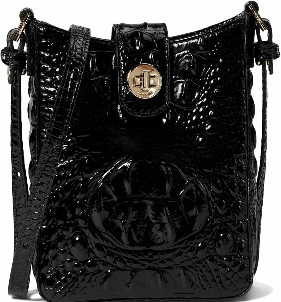 BRAHMIN Crossbody Handbags | Black Melbourne Marley