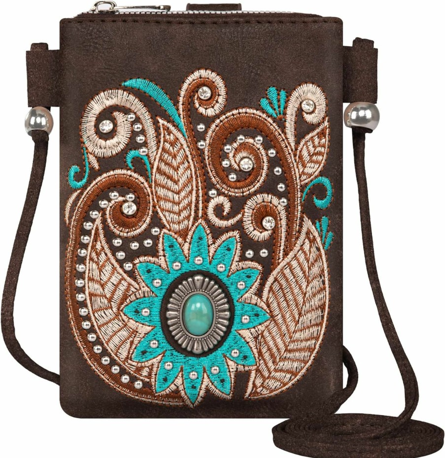 Montana West Crossbody Handbags | Montana West Crossbody Phone Purse For Women Western Designer Handbag With Strap