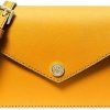 Michael Kors Crossbody Handbags | Michael Kors Small Logo Envelope Crossbody Bag (Jasmine Yellow)