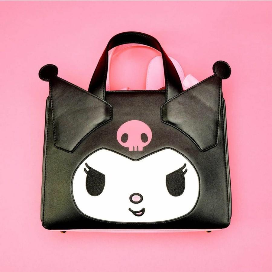 Loungefly Crossbody Handbags | Loungefly Sanrio My Melody And Kuromi Double Sided Crossbody Bag