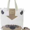 Loungefly Crossbody Handbags | Loungefly Avatar: The Last Airbender Appa Cosplay Plush Tote Bag With Momo Charm