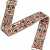 MIRIFRIGE Crossbody Handbags | Mirifrige Flower Purse Strap Replacement Embroidery Crossbody Shoulder Strap For Handbag Canvas Purse Extender Accessories