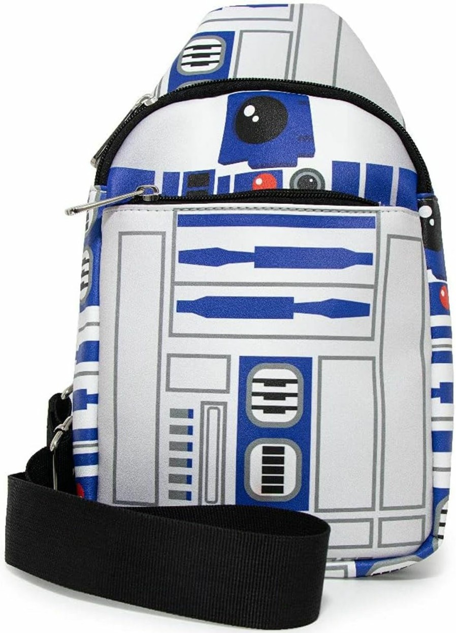 Buckle-Down Crossbody Handbags | Buckle Down Star Wars Bag, Sling, R2-D2, Bounding, Vegan Leather