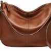 Fossil Crossbody Handbags | Fossil Women'S Jolie Leather Crossbody Purse Handbag, Brown (Model: Zb7716200)