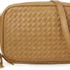 AFKOMST Crossbody Handbags | Small Crossbody Purses For Women Trendy Woven Cross Body Bag And Boho Purse,Soft Leather Handbags