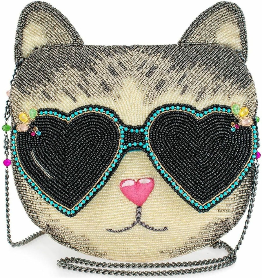 Mary Frances Crossbody Handbags | Mary Frances Cool Cat, Multicolor