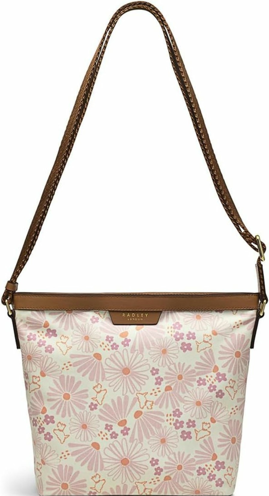 RADLEY Crossbody Handbags | Radley London Blooms - Responsible - Medium Ziptop Crossbody