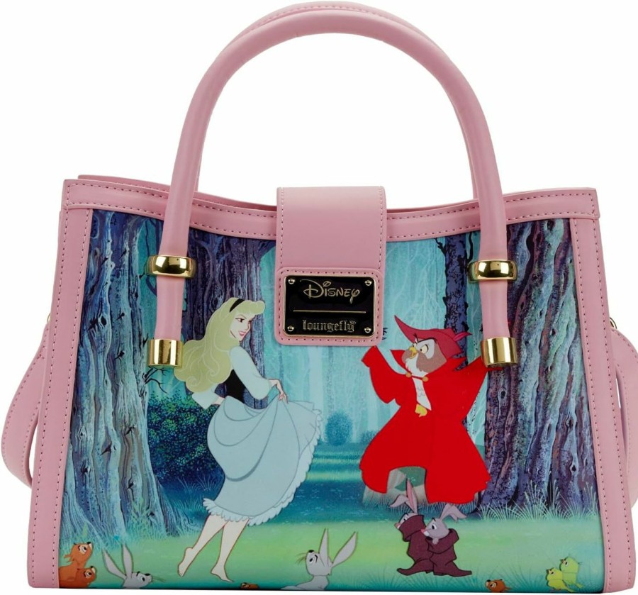 Loungefly Crossbody Handbags | Loungefly Disney Sleeping Beauty Princess Scene Cross Body Bag