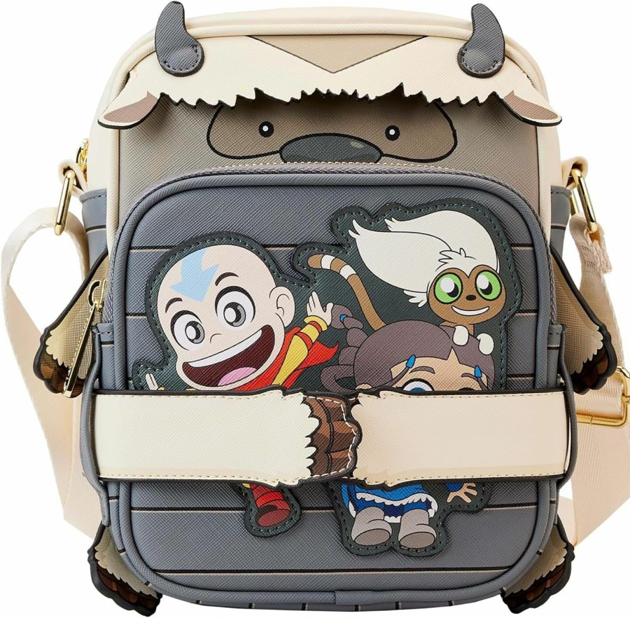 Loungefly Crossbody Handbags | Loungefly Nickelodeon Avatar The Last Airbender Appa Cosplay Crossbuddies Purse