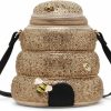 Betsey Johnson Crossbody Handbags | Betsey Johnson Queen Bee Crossbody, Yellow