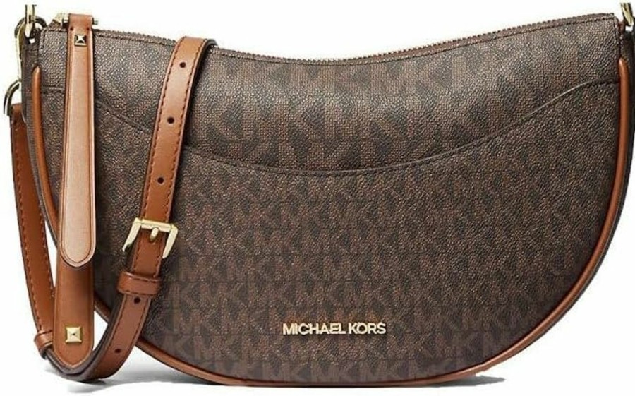 Michael Kors Crossbody Handbags | Michael Kors Dover Small Leather Crossbody Bag Purse Handbag